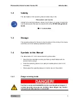 Preview for 6 page of Effekta ES2200 Operating Manual