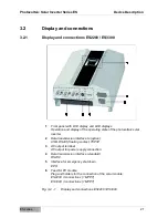 Предварительный просмотр 21 страницы Effekta ES2200 Operating Manual