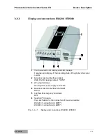 Предварительный просмотр 22 страницы Effekta ES2200 Operating Manual