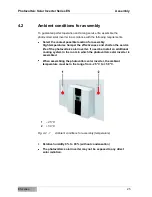 Предварительный просмотр 25 страницы Effekta ES2200 Operating Manual