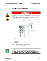 Предварительный просмотр 31 страницы Effekta ES2200 Operating Manual