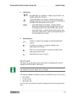 Предварительный просмотр 42 страницы Effekta ES2200 Operating Manual