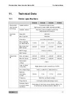 Предварительный просмотр 71 страницы Effekta ES2200 Operating Manual