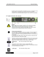 Preview for 16 page of Effekta ME 1500 Instruction Manual