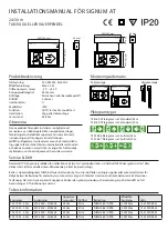 Предварительный просмотр 3 страницы Effekta SIGNUM AT Installation Manual