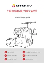 Предварительный просмотр 1 страницы EFFEKTIV TRIUMPHATOR 1700X User Manual