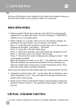 Preview for 6 page of EFFEKTIV TURBOSTEAM COMPACT 3000X User Manual