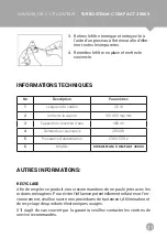 Preview for 31 page of EFFEKTIV TURBOSTEAM COMPACT 3000X User Manual