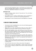 Preview for 33 page of EFFEKTIV TURBOSTEAM COMPACT 3000X User Manual