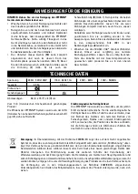 Preview for 42 page of effenne Inova Instructions For Use Manual