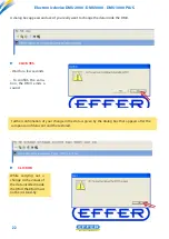Предварительный просмотр 22 страницы Effer DMU 2000 Technical Assistance Manual