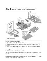 Предварительный просмотр 4 страницы Efficient Networks 52609x02 Installation Manual