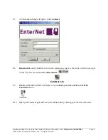 Предварительный просмотр 22 страницы Efficient Networks 52609x02 Installation Manual