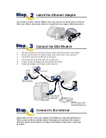 Предварительный просмотр 4 страницы Efficient Networks SpeedStream 5251 Quick Start Manual