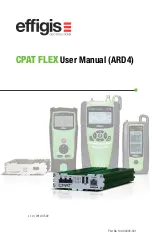 Effigis CPAT FLEX ARD4 User Manual предпросмотр