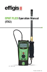 Effigis CPAT FLEX Operation Manual предпросмотр