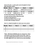 Preview for 4 page of Effigy Labs Control Pedal Quick Start Manual And Limited Warranty