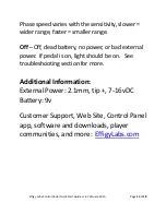 Preview for 13 page of Effigy Labs Control Pedal Quick Start Manual And Limited Warranty