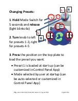 Preview for 4 page of Effigy Labs Effigy Control Pedal Quick Start Manual And Limited Warranty