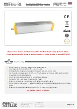 Preview for 1 page of EFFILUX EFFI-Flex-BL User Manual