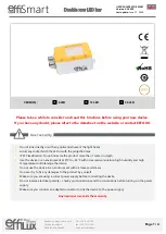 Preview for 1 page of EFFILUX Effi-Smart Series User Manual