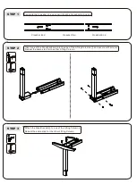 Предварительный просмотр 2 страницы Effydesk Home Office Standing Desk 715 CAD Instruction Manual