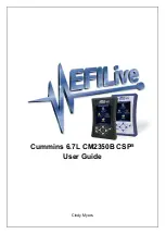 Предварительный просмотр 1 страницы EFILive CM2350B User Manual