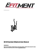 Efitment E018 Flywheel User Manual preview