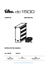 Efka AB286A5400 Instruction Manual предпросмотр