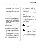 Предварительный просмотр 6 страницы Efka dc 1500 Instruction Manual