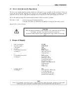 Предварительный просмотр 8 страницы Efka dc 1500 Instruction Manual