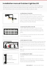 Efka Outdoor Lightbox 80 Installation Manual preview