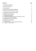 Предварительный просмотр 2 страницы Efka Variocontrol V810 Instruction Manual