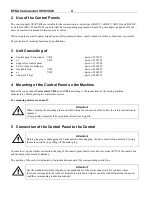 Предварительный просмотр 4 страницы Efka Variocontrol V810 Instruction Manual
