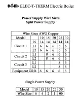 Предварительный просмотр 15 страницы EFM Heating Elec-T-Therm EB4-10 Installation And Maintenance Manual