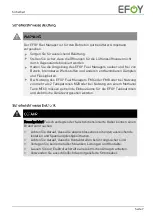 Preview for 7 page of EFOY Fuel Manager FM2 User Manual