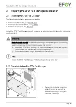 Предварительный просмотр 49 страницы EFOY Fuel Manager FM2 User Manual