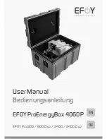 EFOY ProEnergyBox 4060P User Manual preview