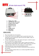 Preview for 2 page of EFX EFF700 Instructions For Use