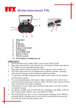 Предварительный просмотр 2 страницы EFX Fogger 3000 Instructions For Use