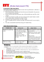 Предварительный просмотр 3 страницы EFX Fogger 3000 Instructions For Use