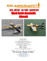 Preview for 2 page of EG Aircraft SLICK 540 50CC Instruction Manual