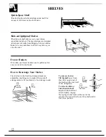 Preview for 12 page of EG TFHA27R Use And Care Manual