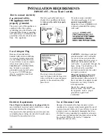 Preview for 18 page of EG TFHA27R Use And Care Manual