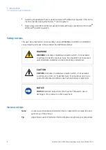 Preview for 8 page of EG Xcellerex XDUO 2500 Operating Instructions Manual