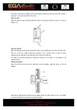 Preview for 14 page of Ega Master 65512 Operating Instructions Manual