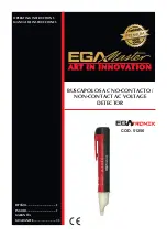 Предварительный просмотр 1 страницы Ega Master EGATRONIK Operating Instructions Manual