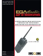 Предварительный просмотр 1 страницы Ega Master MasterEx Ex-PMR 1000 Operating Instructions Manual