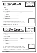 Preview for 9 page of Ega Master REBARMATIC-16 Operating Instructions Manual