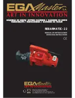 Ega Master REBARMATIC-22 Operating Instructions Manual preview